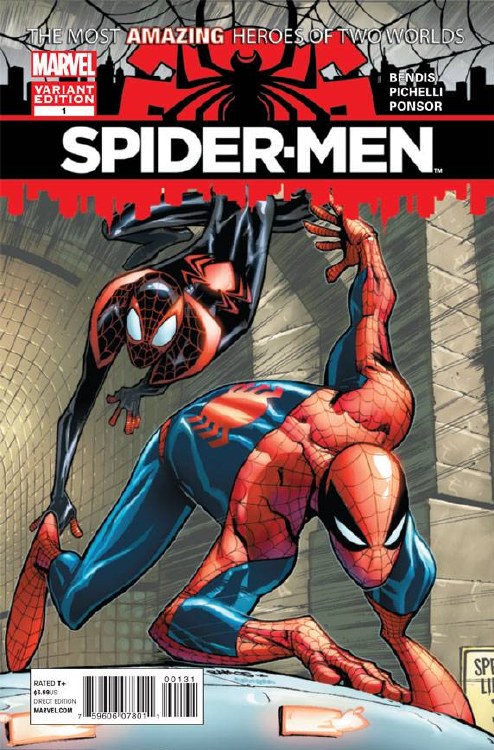 Spider-Men #1 (of 5) Ramos Var