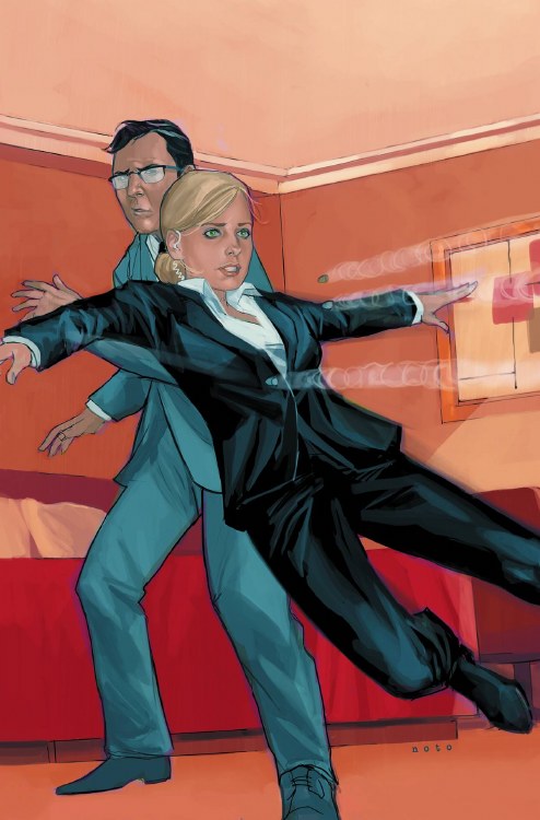 Buffy the Vampire Slayer Season 9 Freefall #11 Noto Cvr spine cracks