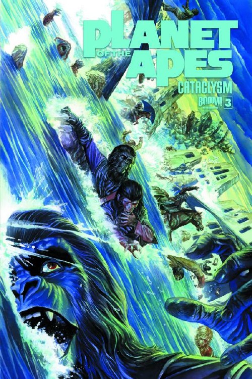 Planet O/T Apes Cataclysm #3 Main Cvrs