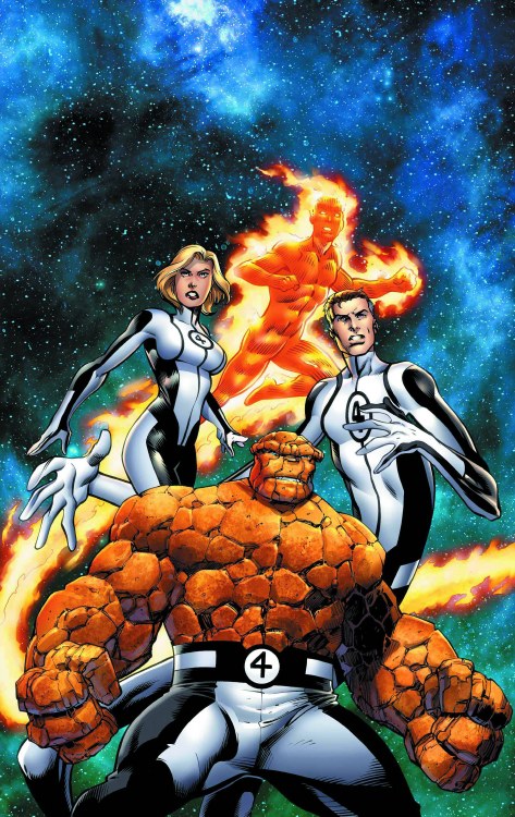 Fantastic Four by Bagley Poster