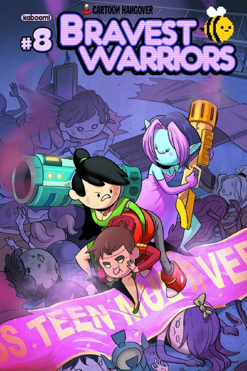 Bravest Warriors #8 Main Cvrs