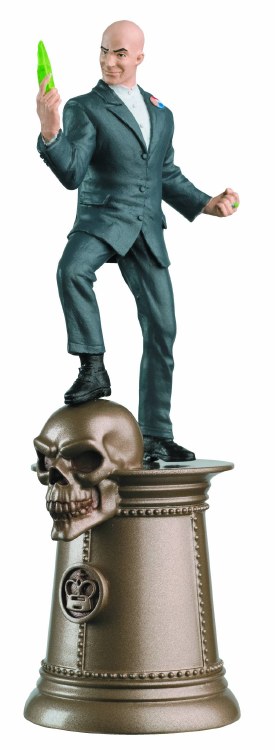 DC Chess Figurine #38 Lex Luthor Black King w/Collectors Magazine