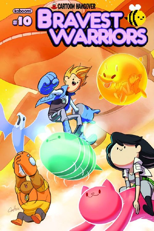 Bravest Warriors #10 Main Cvrs