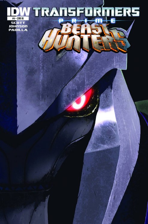 Transformers Prime Beast Hunters #4 Subscription Cvr