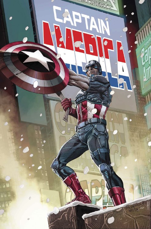 Captain America by Pacheco Poster