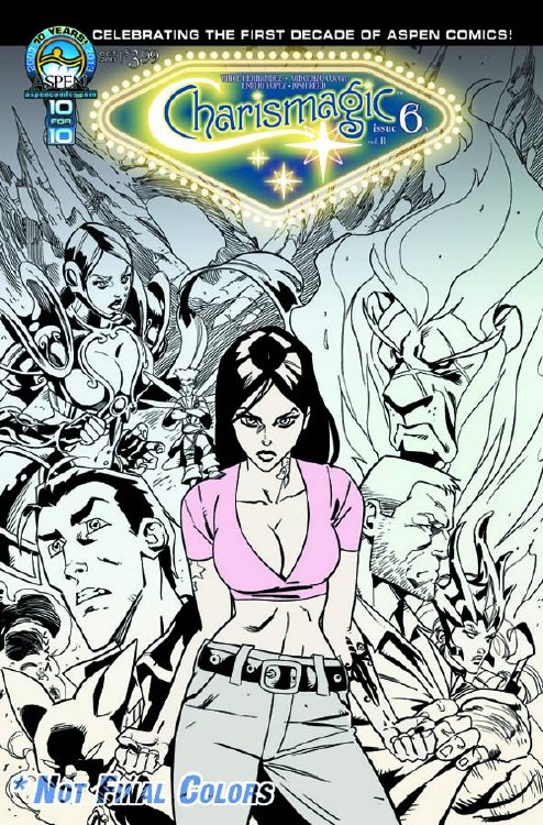 Charismagic VOL 2 #6 (of 6) Direct Market Cvr A Cucca