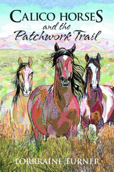 Calico Horses and Patchwork Tr