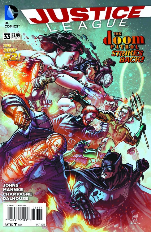 Justice League #33 Var Ed