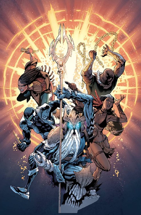 Aquaman and the Others Futures End #1 3D Motion