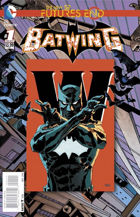Batwing Futures End #1 3D Motion Cover