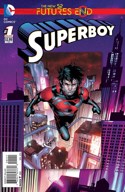 Superboy Futures End #1 3D Motion Cover