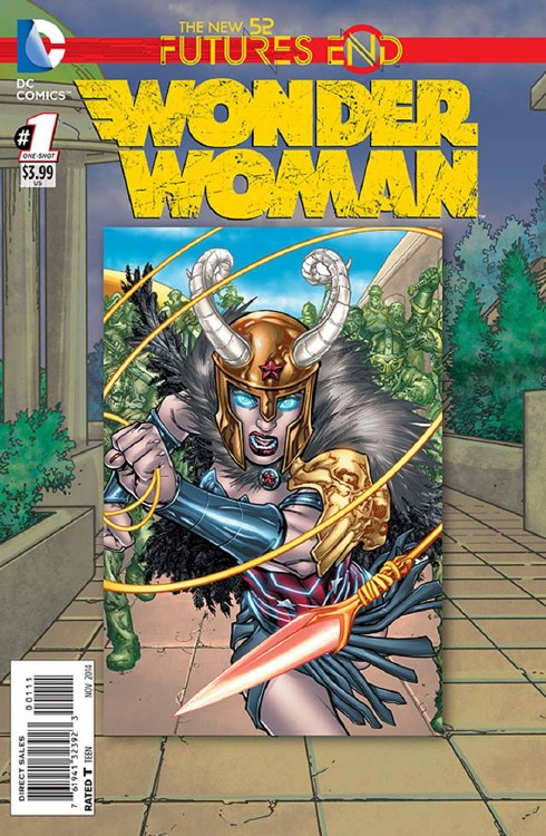 Wonder Woman Futures End #1 3D Motion Cover