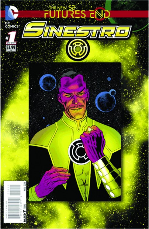 Sinestro Futures End #1 3D Motion Cover