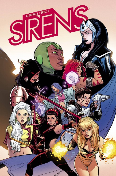 George Perez Sirens #1 Main Cv