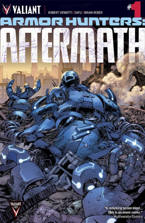 Armor Hunters Aftermath #1 Reg Cvr Bernard
