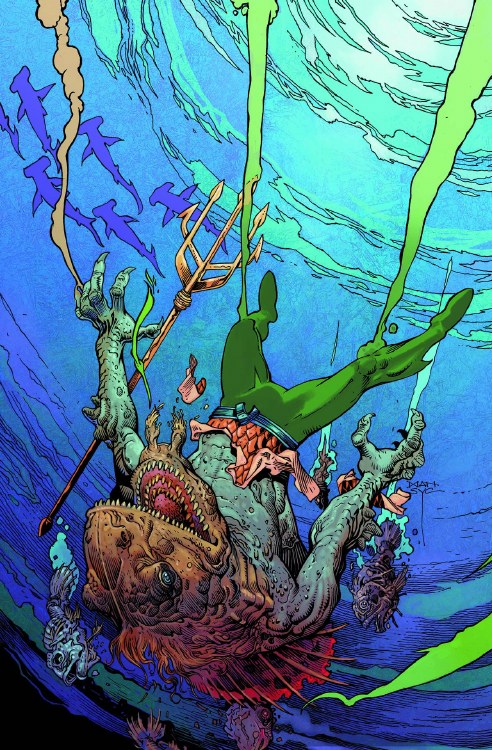 Aquaman #35 Monsters Var Ed