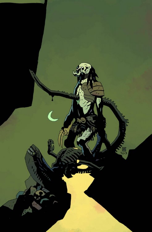 Alien Vs Predator Fire and Stone #1 (of 4) Mignola Var