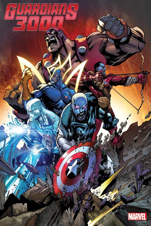 Guardians 3000 by Sandoval Poster