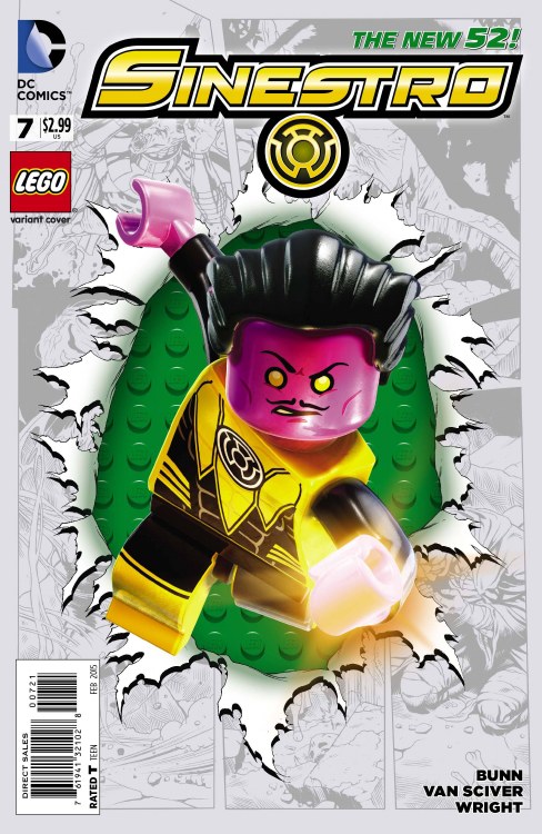 Sinestro #7 Lego Var Ed (Godhead)