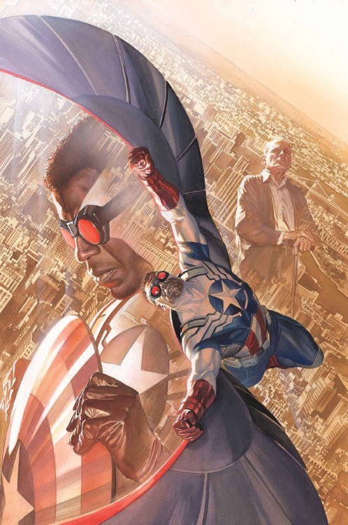 All New Captain America #1 by Ross Poster