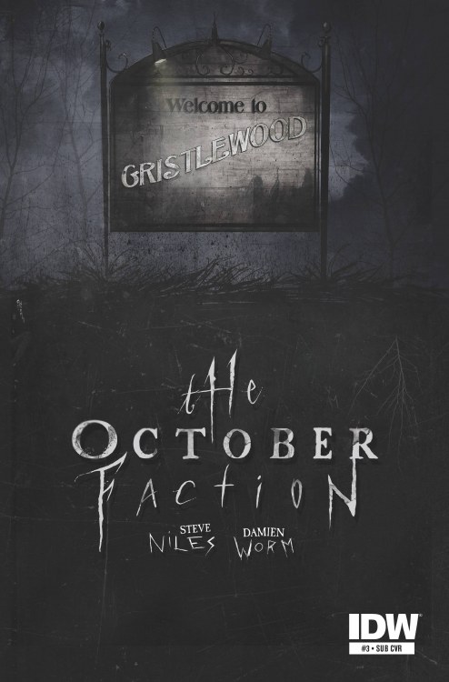 October Faction #3 Subscription Var