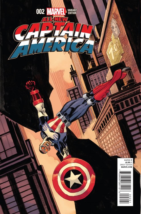 All New Captain America #2 Sale vari