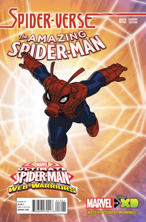 Amazing Spider-Man #12 Wamester Spider-Verse Var Sv