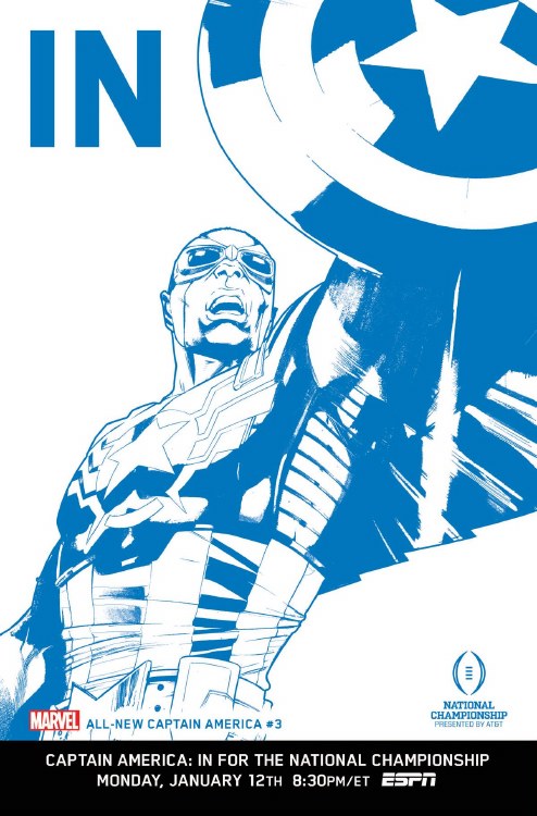 All New Captain America #3 In Var