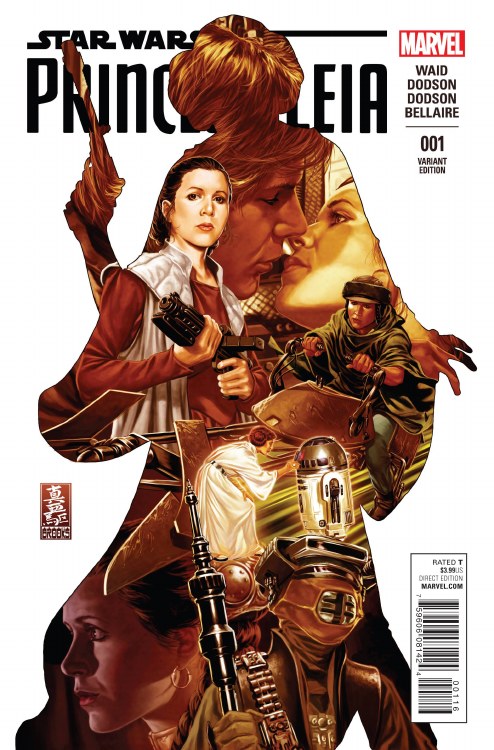 Princess Leia #1 (of 5) Brooks Var