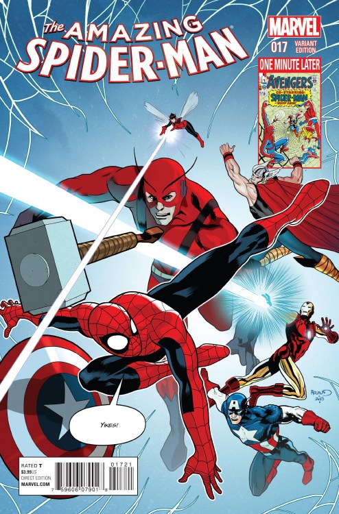 Amazing Spider-Man #17 Avengers Var