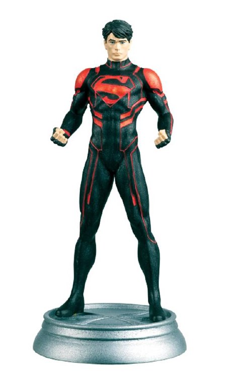 DC Chess Figurine #82 Superboy White Pawn w/Collectors Magazine