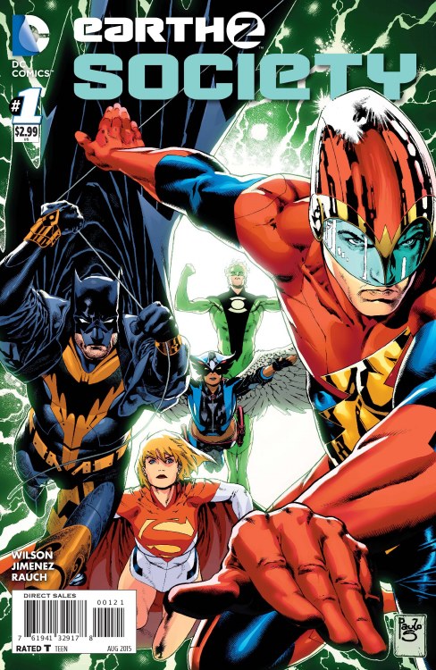 Earth 2 Society #1 Siqueira 1:25 Variant