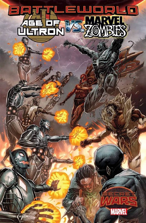 Age of Ultron vs Marvel Zombies #1 by Pacheco Poster