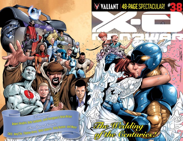 X-O Manowar #38 Cvr A Wraparound Sandoval