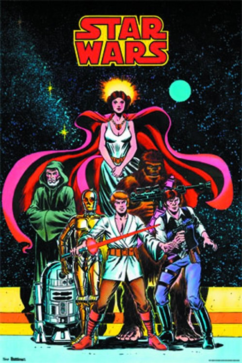 Star Wars Marvel 24 x 36 Comic Poster