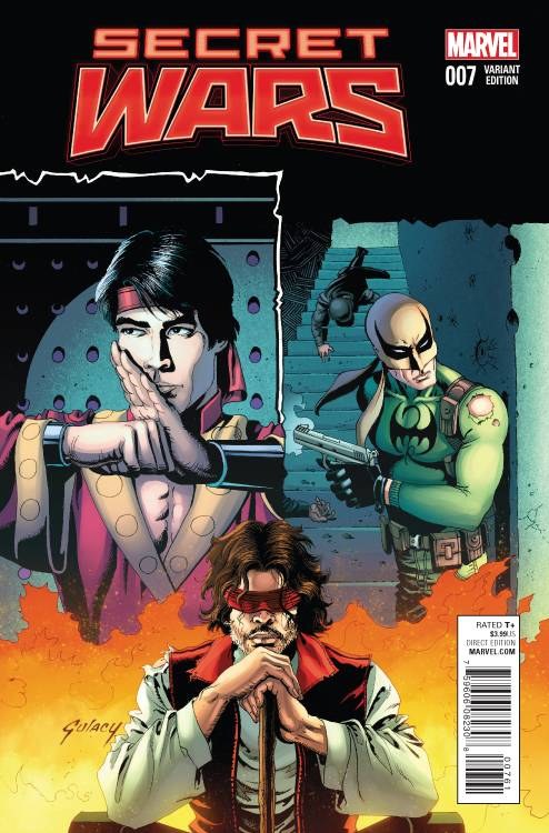 Secret Wars #7 (of 8) Coker Var
