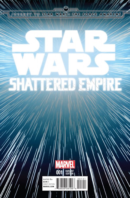 Journey Star Wars Force Awakens Shattered Empire #1 Hyperspace Var