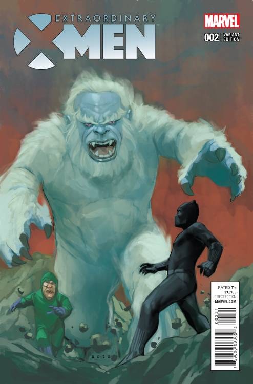 Extraordinary X-Men #2 Noto Kirby Monster Var