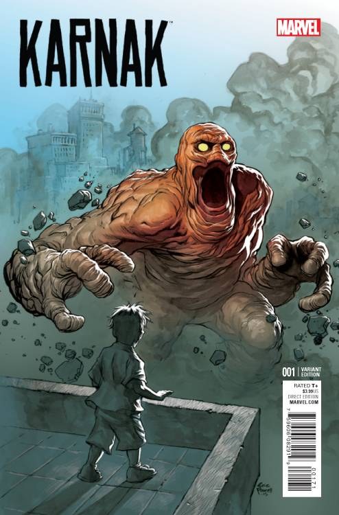 Karnak #1 Powell Kirby Monster Variant
