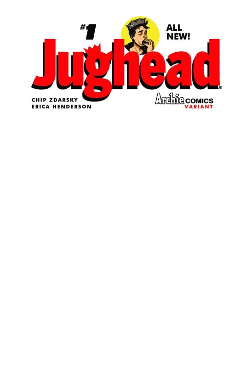 Jughead #1 Blank Sketch Cvr