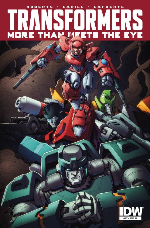 Transformers More Than Meets the Eye #47 RI 1:10 Variant Cover
