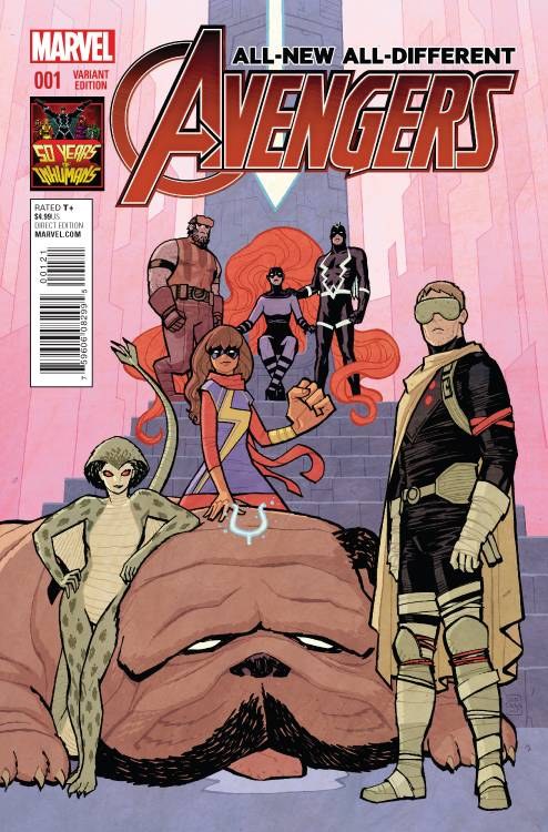 All New All Different Avengers #1 Inhuman 50th Annv Var
