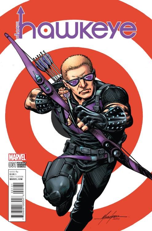 All New Hawkeye #1 Grell Classic Var