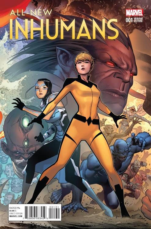 All New Inhumans #1 Cheung Connecting D Var