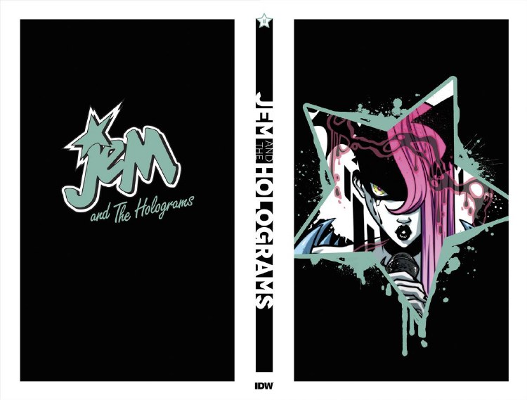 Jem & the Holograms #11 Comp Metallic Foil Box Set - Dark Jem