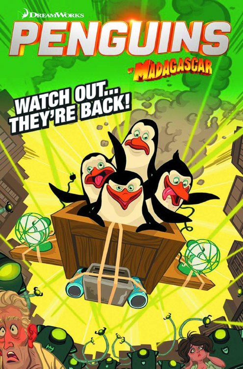 Penguins of Madagascar Elitest of Elite #1 (of 4) Cover B