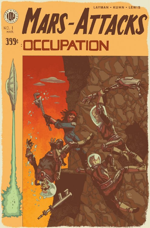 Mars Attacks Occupation #1 (of 5) 10 Copy Incentive Variant