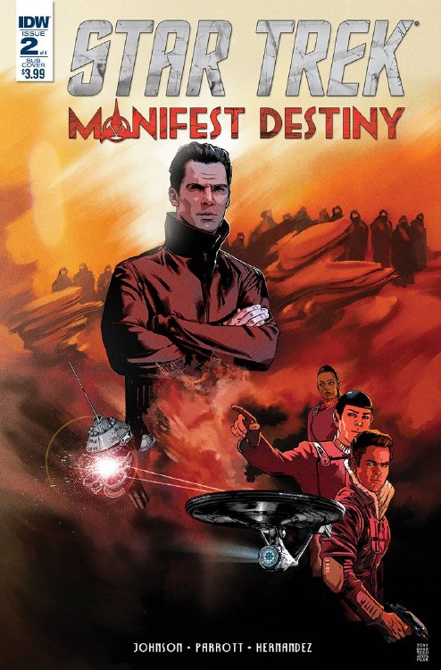 Star Trek Manifest Destiny #2 (of 4) Subscription Variant