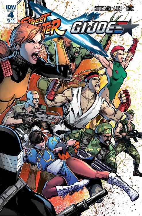 Street Fighter X Gi Joe #4 (of 6)