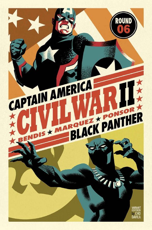 Civil War Ii #6 (of 8) Michael Cho Variant